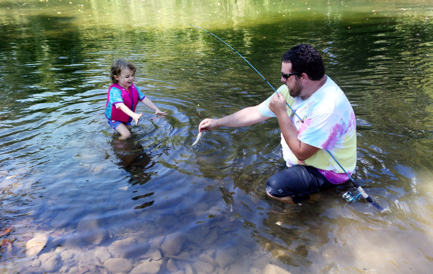 Father Daughter Fishing
